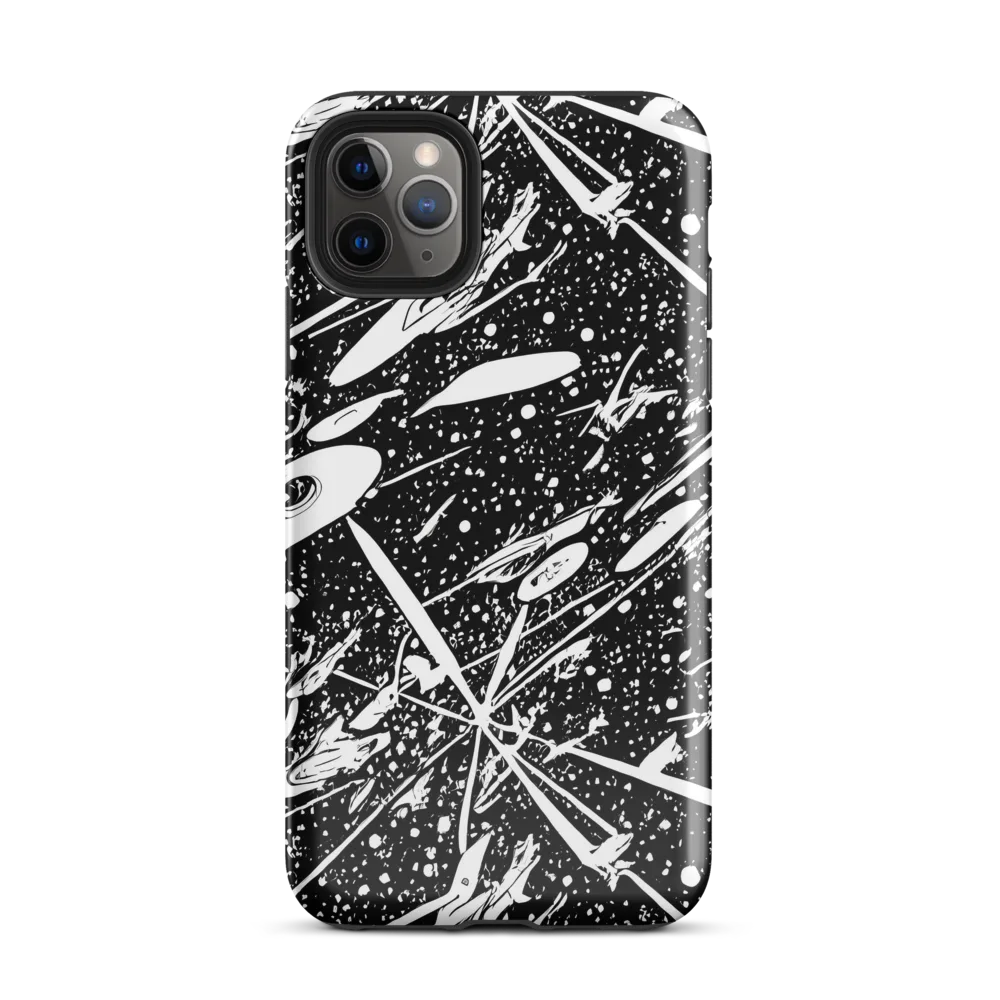 Black Hole Ballet on Tough Case for iPhone® — Front