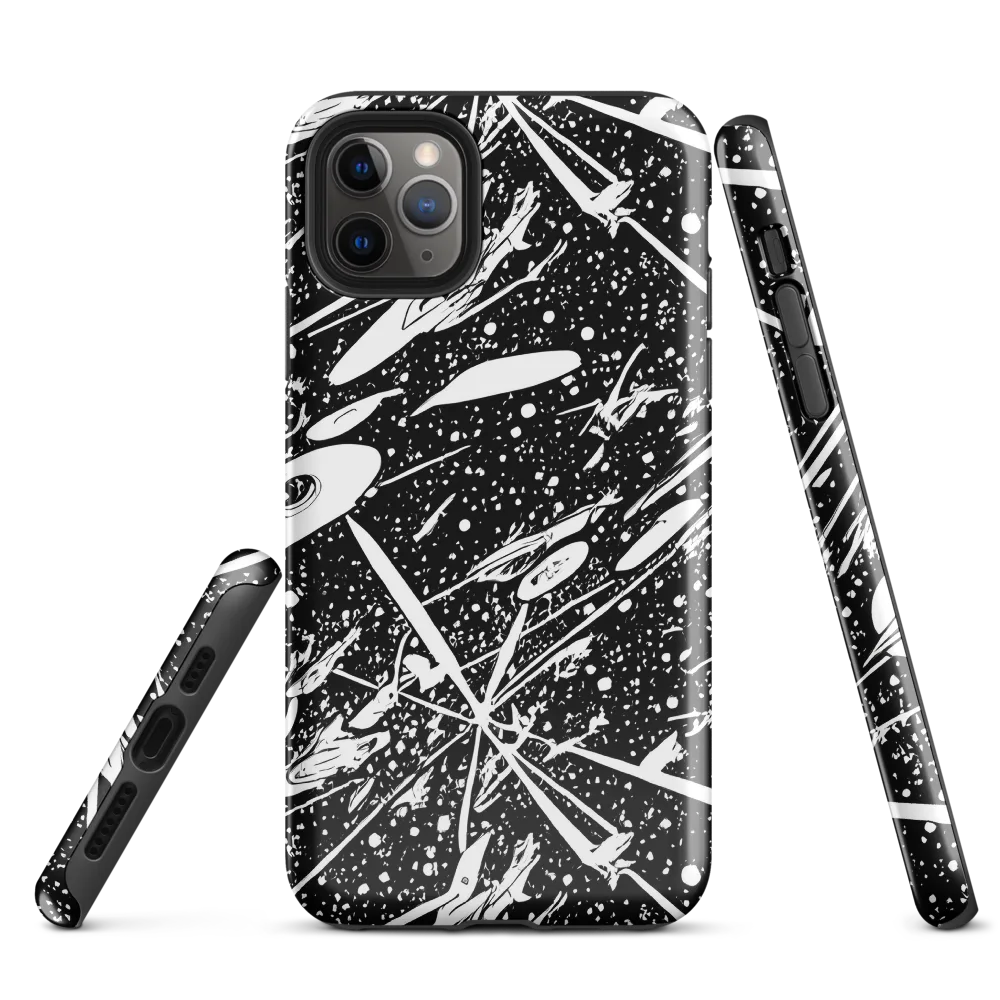 Black Hole Ballet on Tough Case for iPhone® — Front