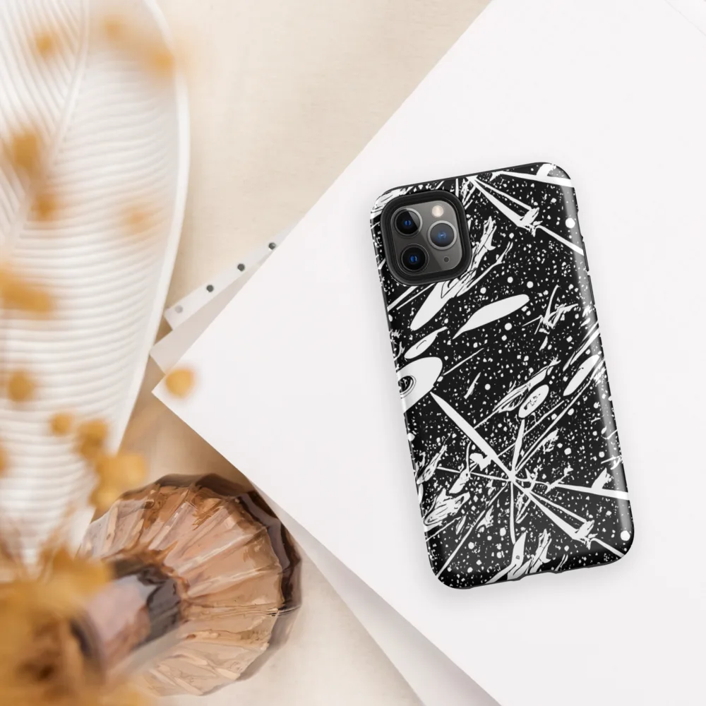 Black Hole Ballet on Tough Case for iPhone® — Front