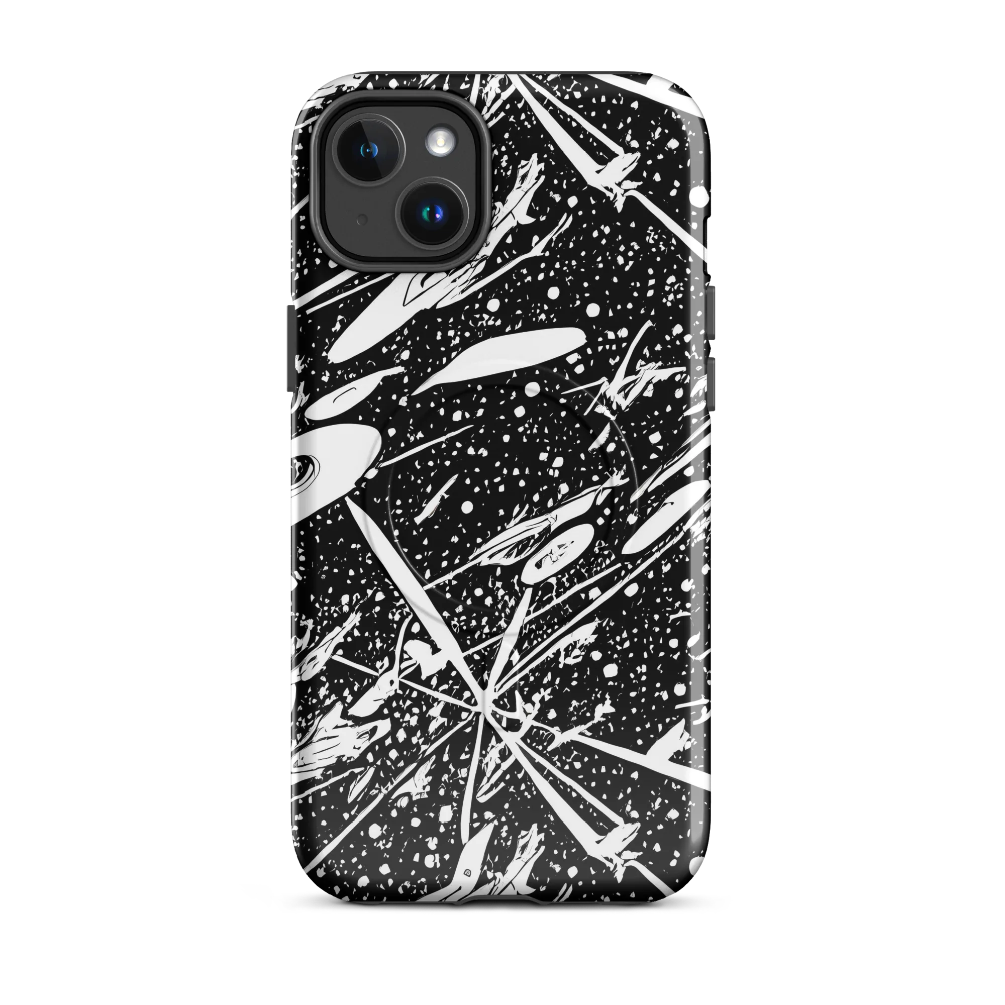 Black Hole Ballet on MagSafe Tough Case for iPhone® — Front