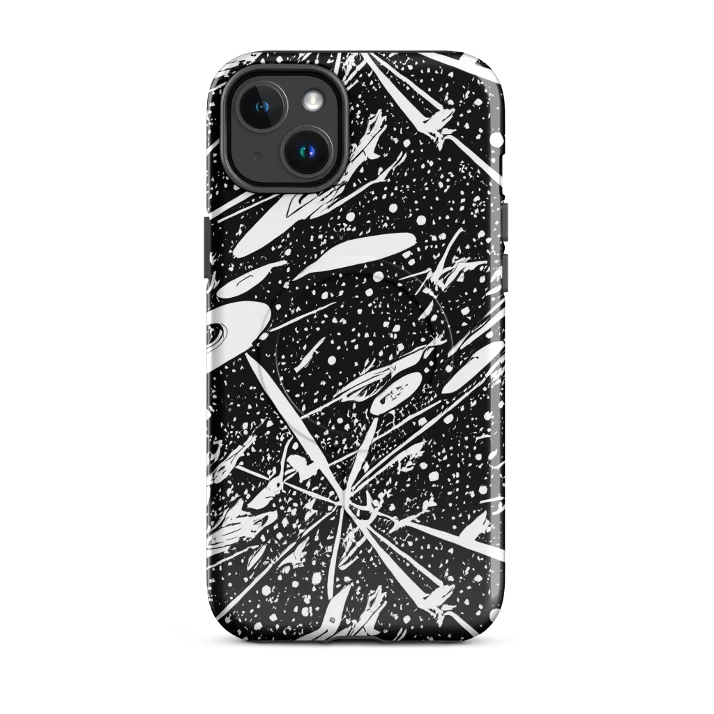 Black Hole Ballet on MagSafe Tough Case for iPhone® — Front