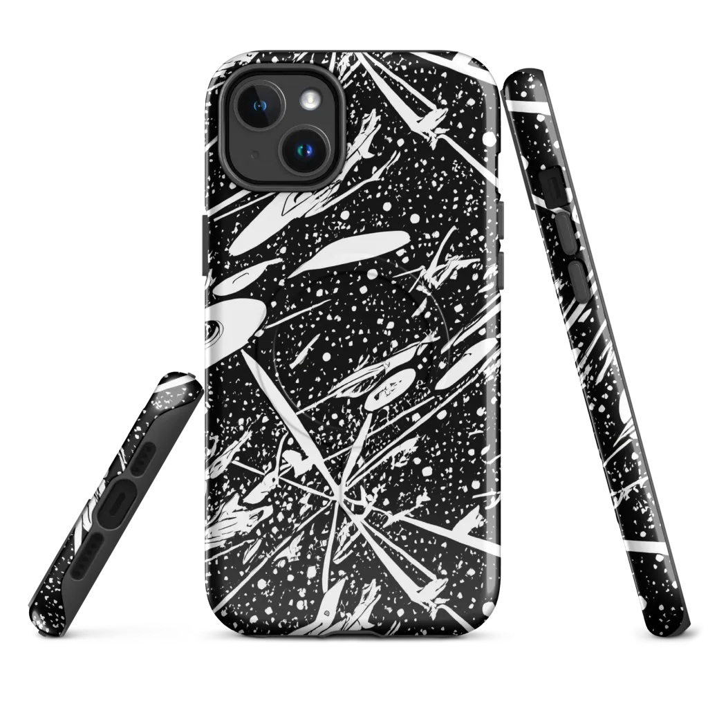 Black Hole Ballet on MagSafe Tough Case for iPhone® — Front