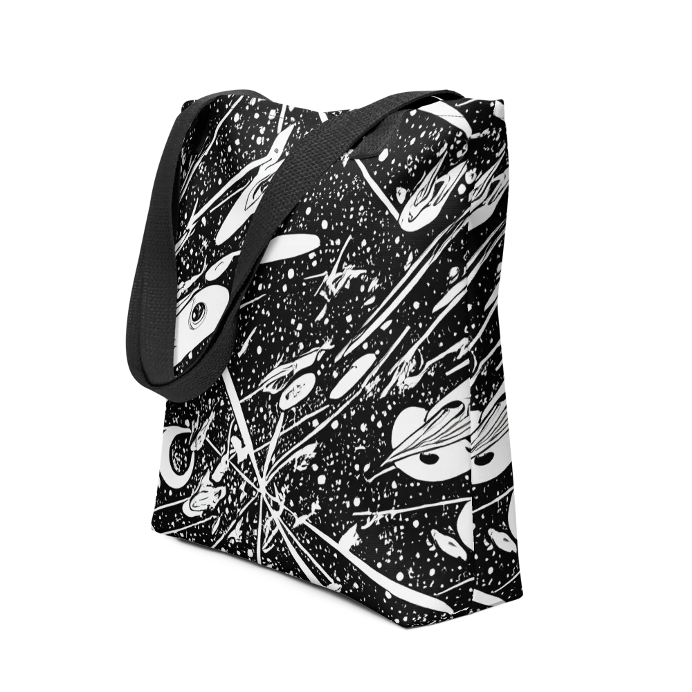 Black Hole Ballet on Tote Bag — Front