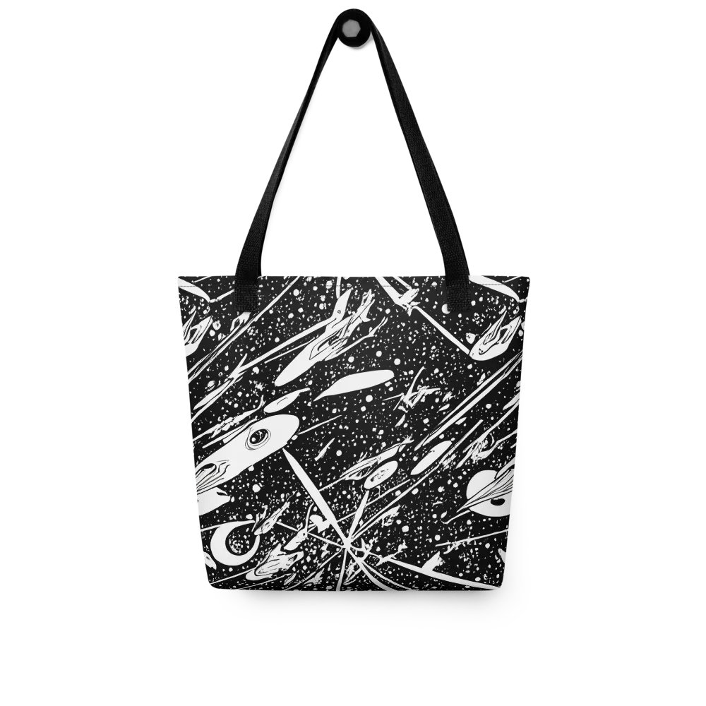 Black Hole Ballet on Tote Bag — Front