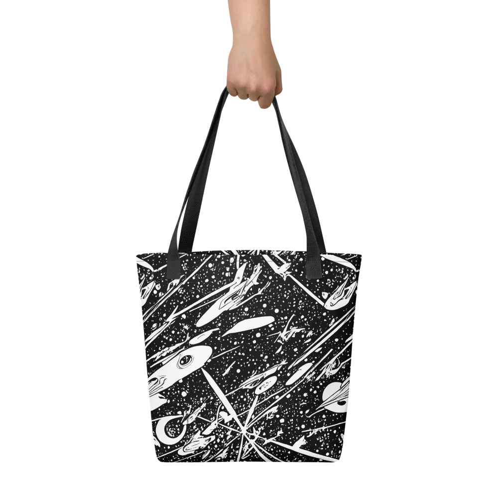 Black Hole Ballet on Tote Bag — Front