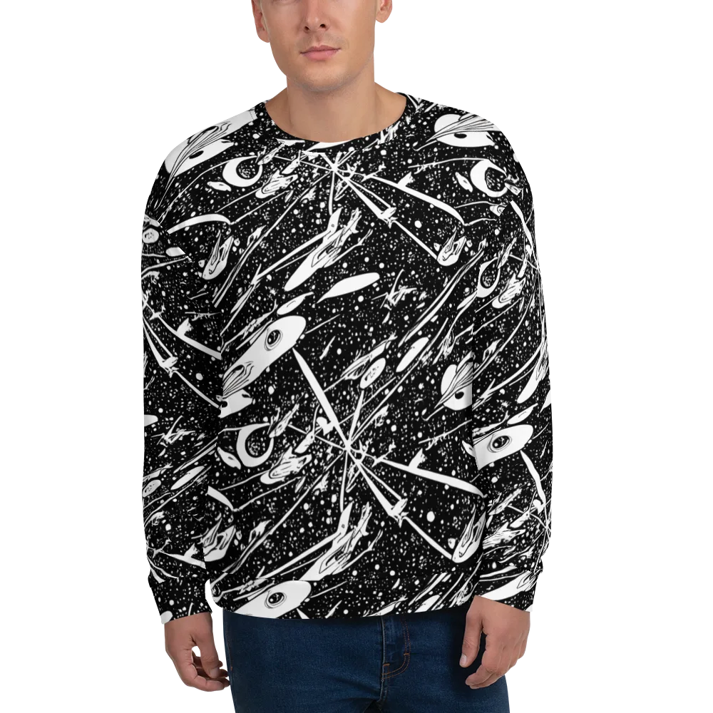 Black Hole Ballet on Sweatshirt — Front
