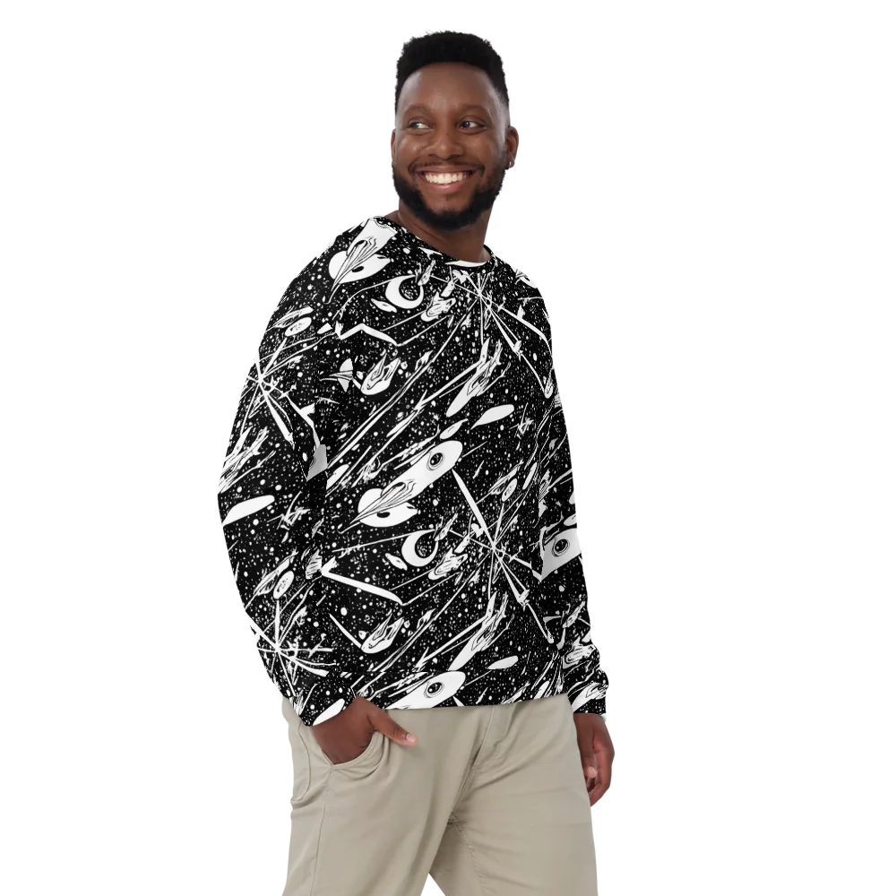Black Hole Ballet on Sweatshirt — Front