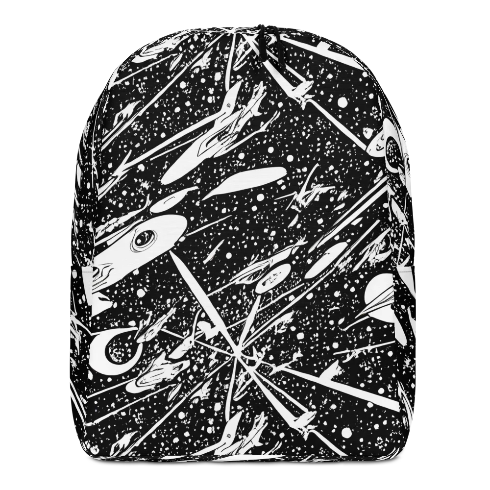 Black Hole Ballet on Minimalist Backpack — Front