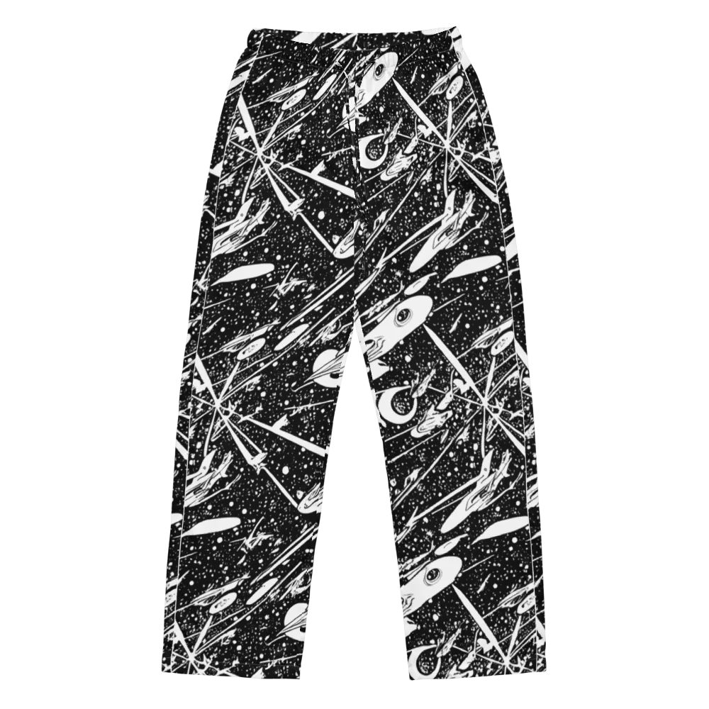 Black Hole Ballet on Women's Pajama Pants — Front
