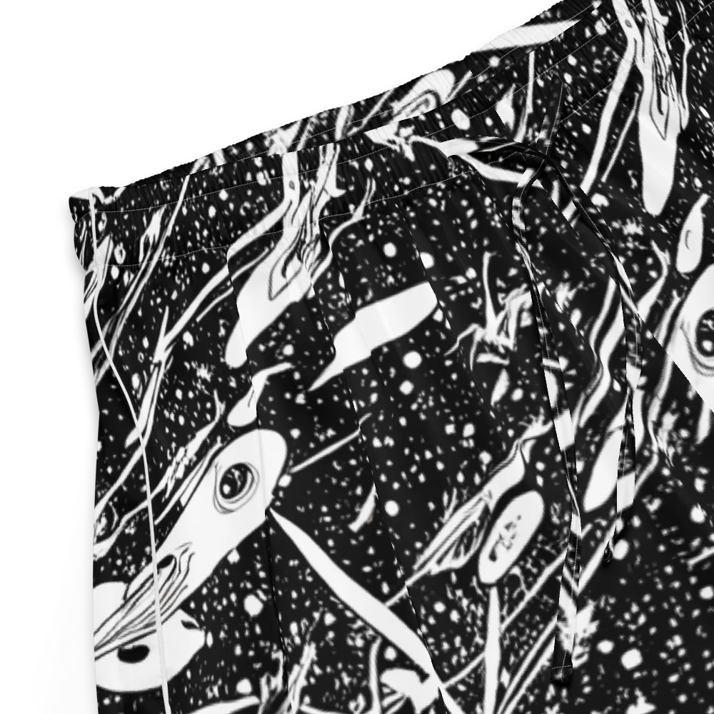 Black Hole Ballet on Women's Pajama Shorts — Product details
