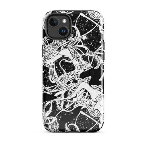 Chaos in Black on a MagSafe Tough Case for iPhone®
