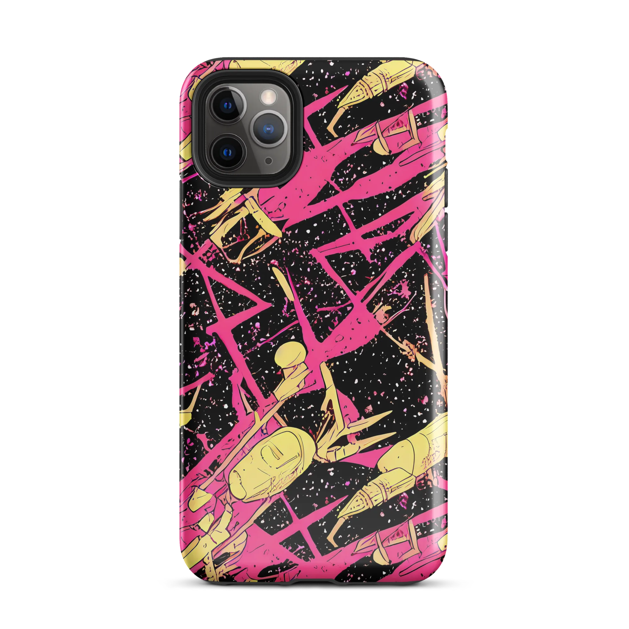 Galaxy Graffiti on Tough Case for iPhone® — Front