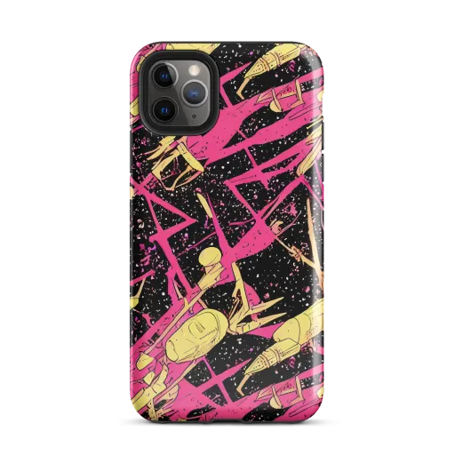 Galaxy Graffiti on a Tough Case for iPhone®