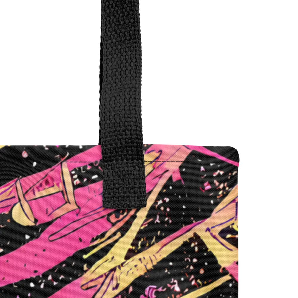 Galaxy Graffiti on Tote Bag — Product details