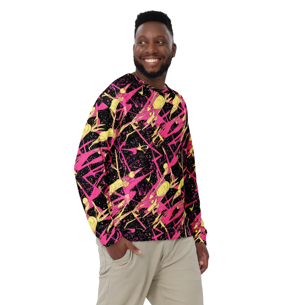 Galaxy Graffiti on Sweatshirt — Front