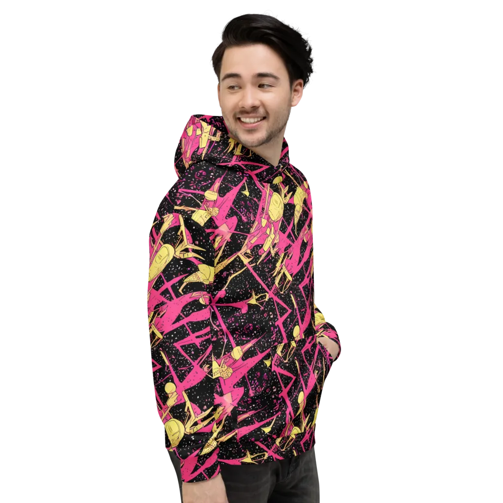 Galaxy Graffiti on Hoodie — Right