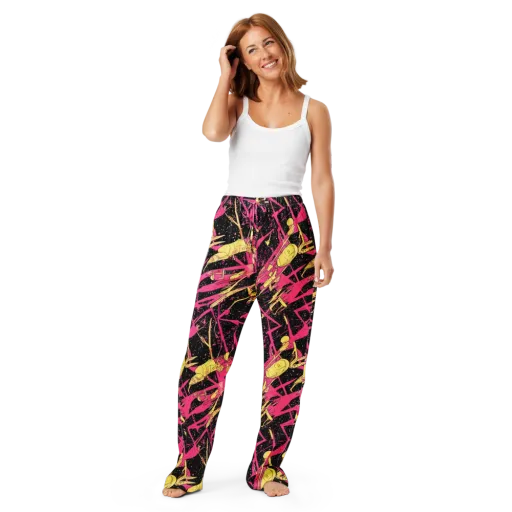 Galaxy Graffiti on a Women's Pajama Pants