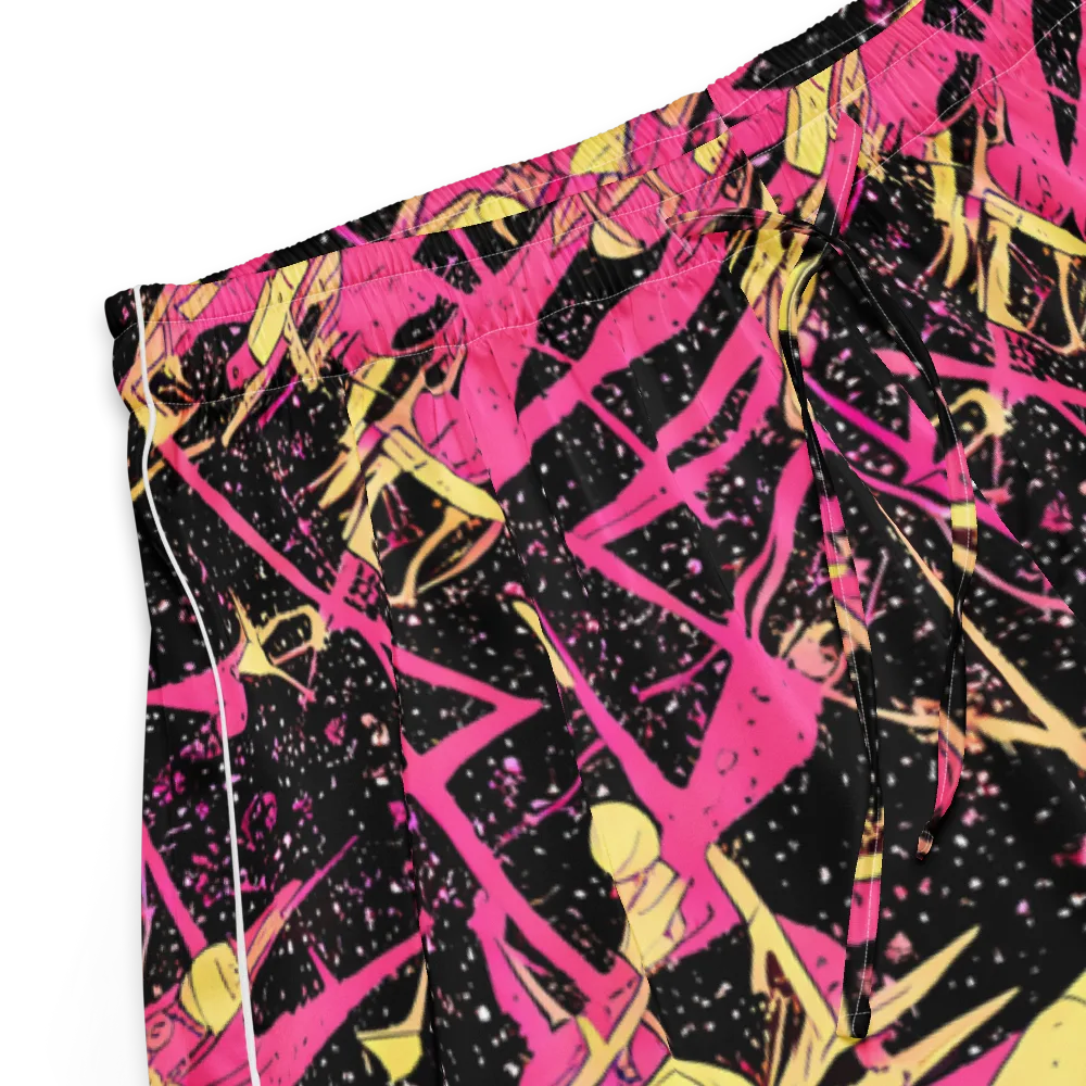 Galaxy Graffiti on Women's Pajama Shorts — Product details