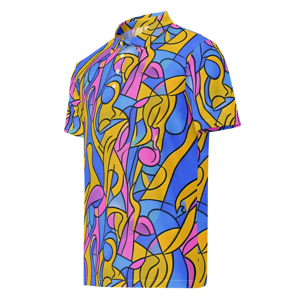 Alexander Archipenko on Men's Slim Fit Polo Shirt — Left Front