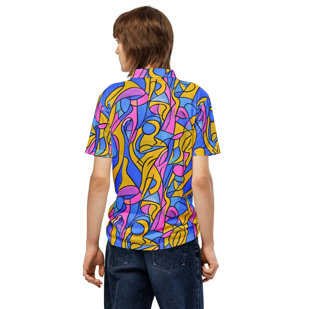 Alexander Archipenko on Men's Slim Fit Polo Shirt — Back