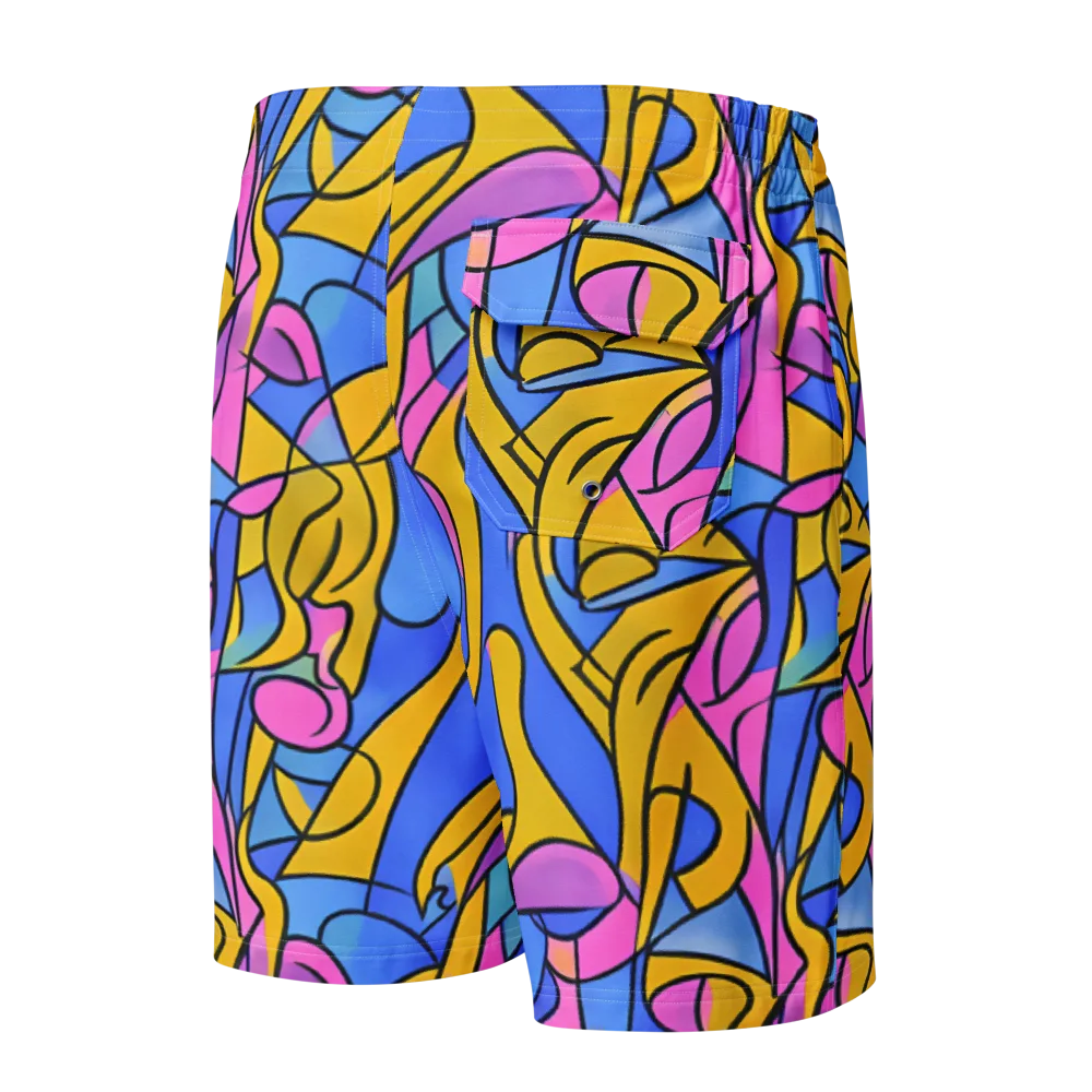 Alexander Archipenko on Men's Board Shorts — Back