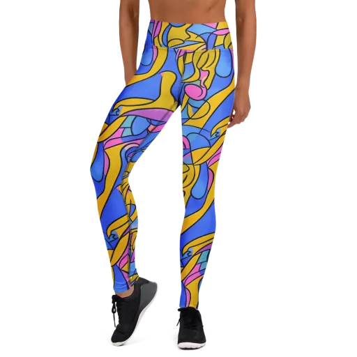 Alexander Archipenko on a Yoga Leggings