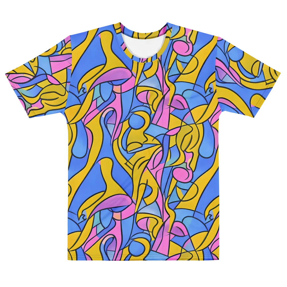 Alexander Archipenko on Men's Cotton Crew Neck T-Shirt — Front