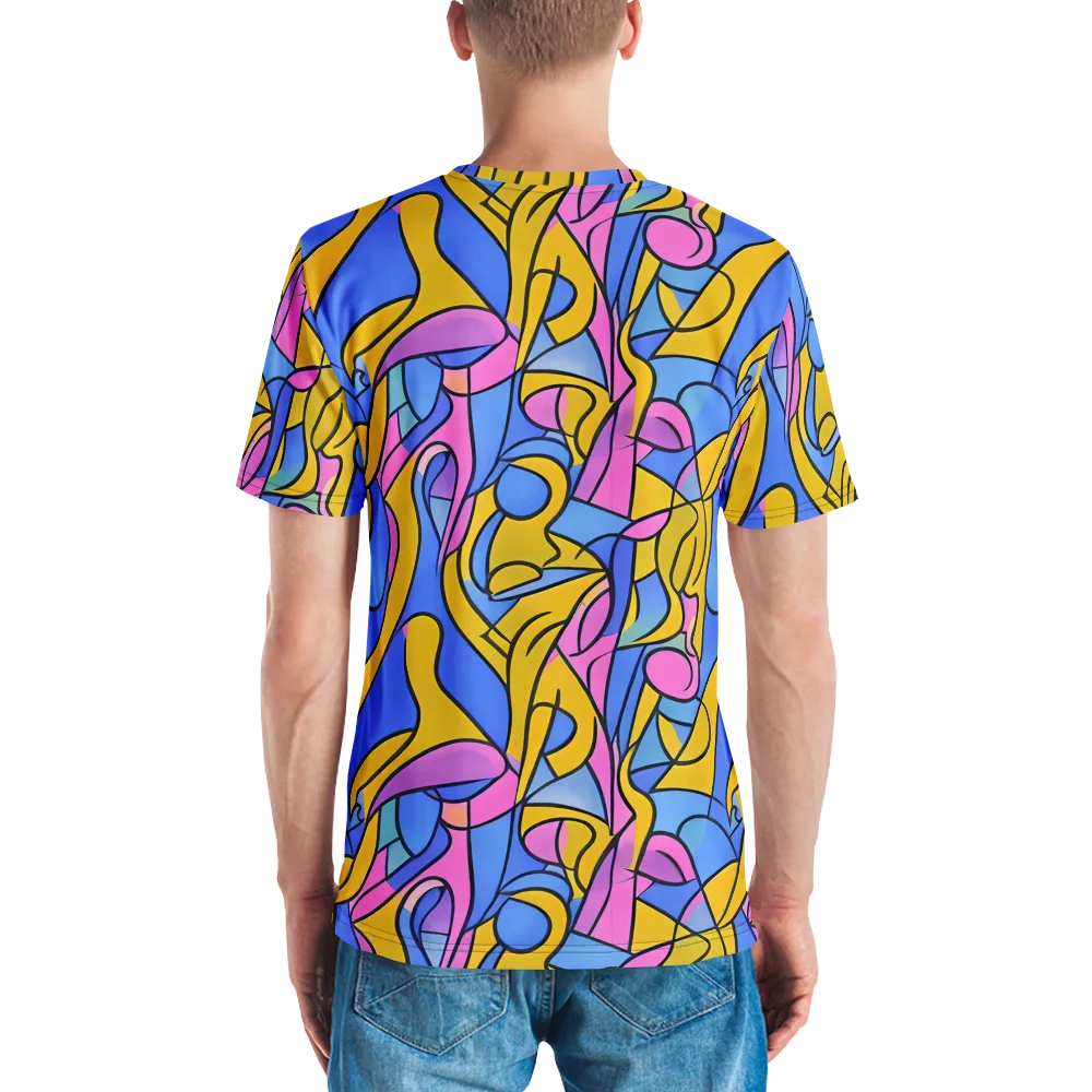 Alexander Archipenko on Men's Crew Neck T-Shirt — Back