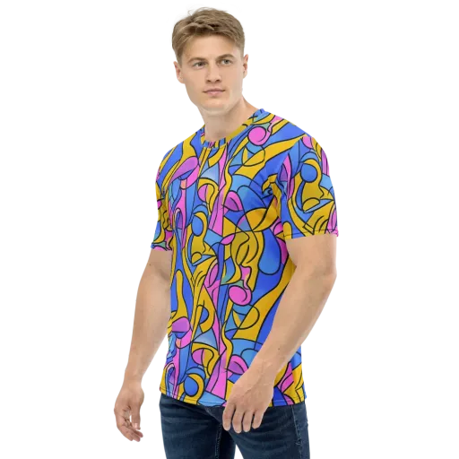Alexander Archipenko on a Men's Crew Neck T-Shirt