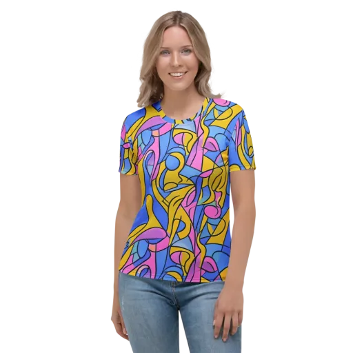 Alexander Archipenko on a Women's Crew Neck T-Shirt