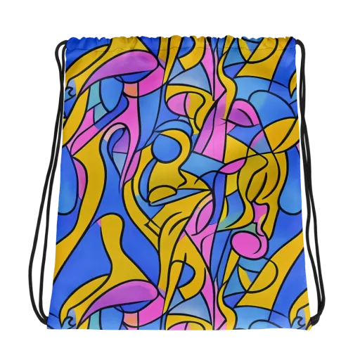 Alexander Archipenko on a Drawstring Bag