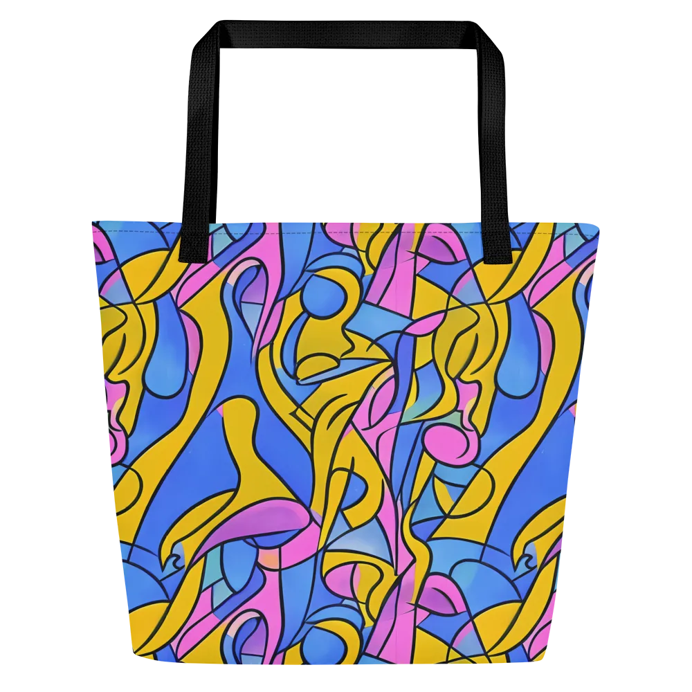 Alexander Archipenko on Large Tote Bag W/ Pocket — Front