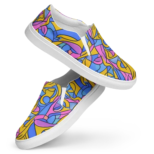 Alexander Archipenko on a Women's Slip-On Canvas Shoes