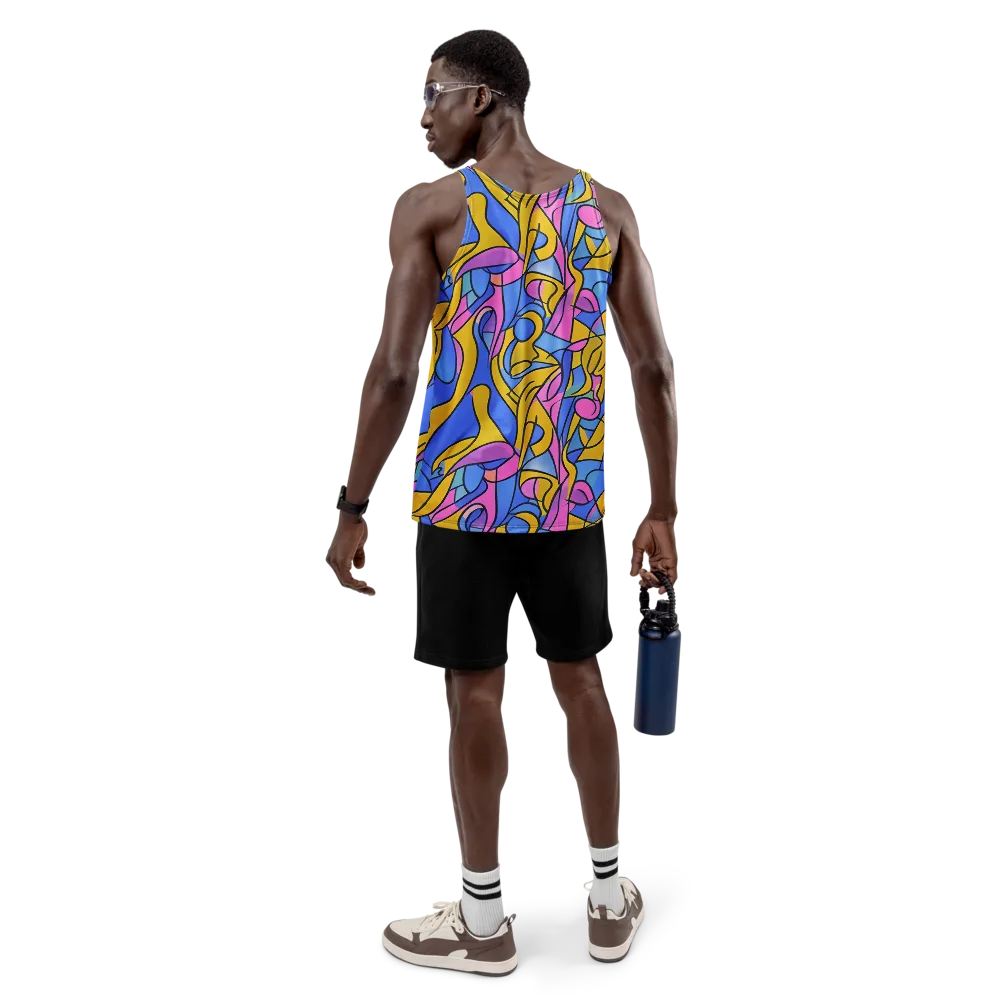 Alexander Archipenko on Men's Tank Top — Back