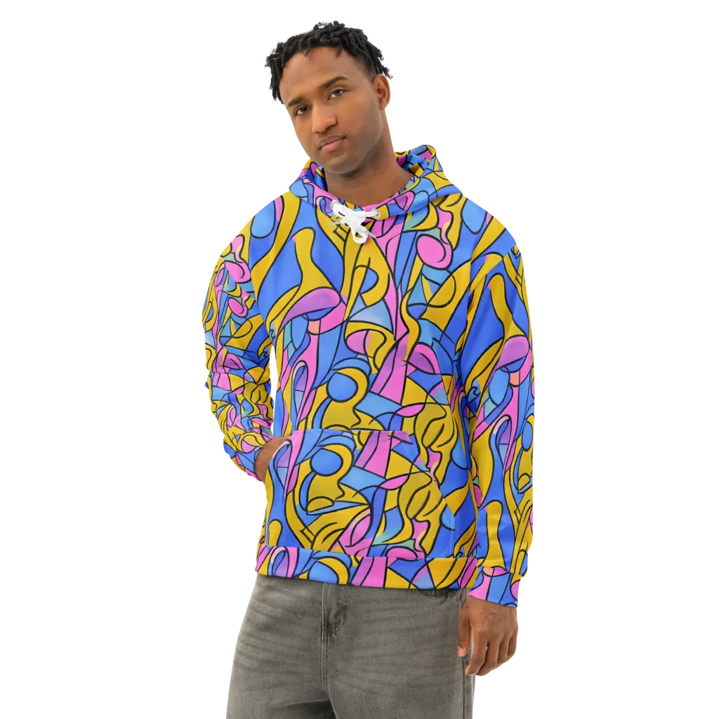 Alexander Archipenko on Cotton Hoodie — Left Front