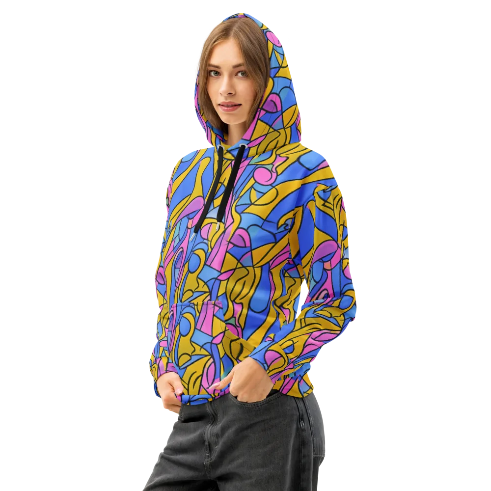 Alexander Archipenko on Cotton Hoodie — Left Front
