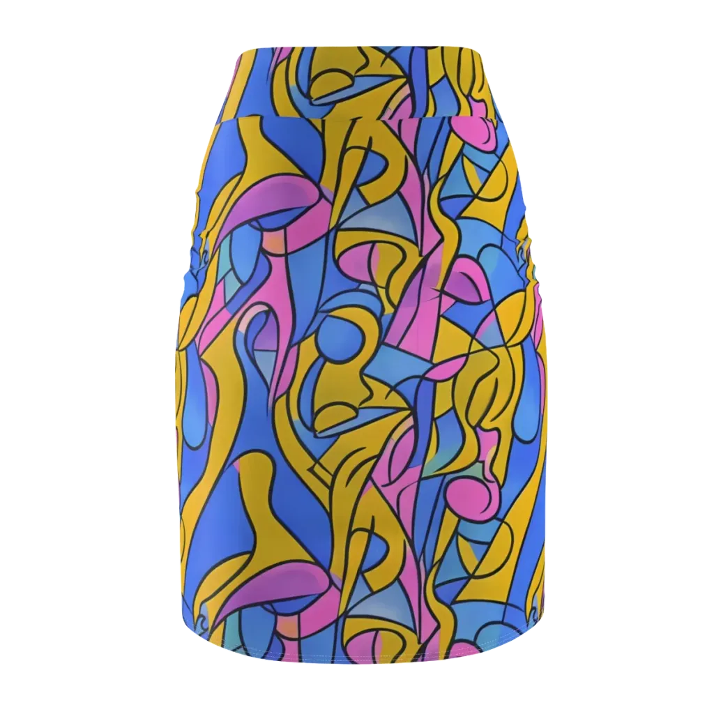 Alexander Archipenko on Pencil Skirt — Back