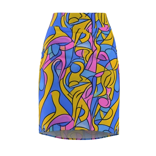 Alexander Archipenko on a Pencil Skirt