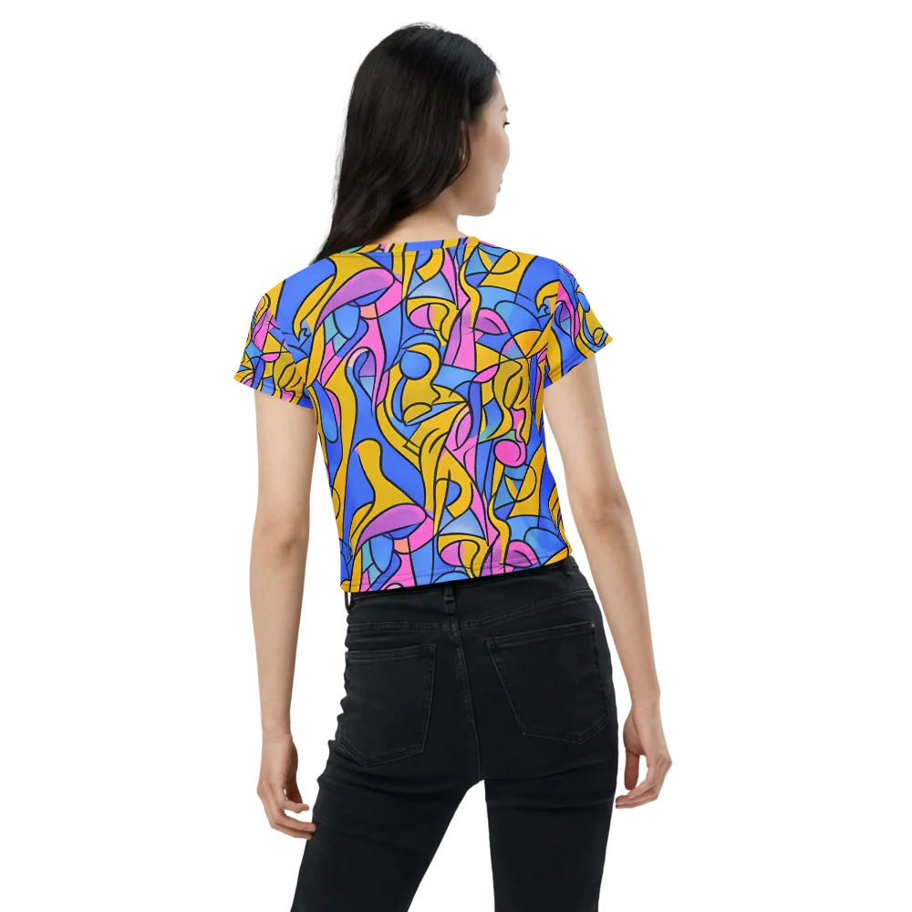 Alexander Archipenko on Crop Tee — Back