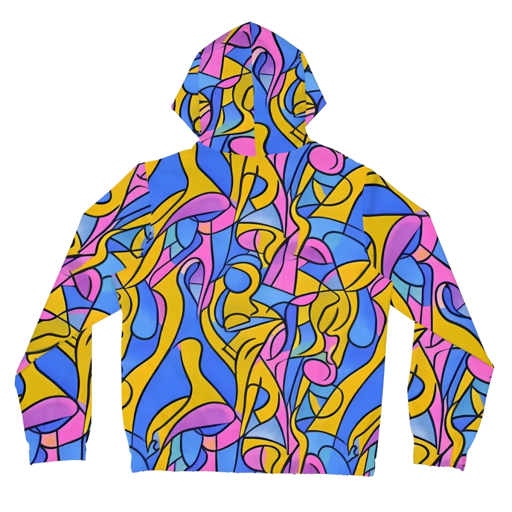 Alexander Archipenko on Women's Full-Zip Hoodie — Back