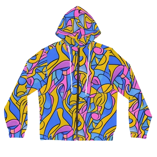Alexander Archipenko on a Women's Full-Zip Hoodie