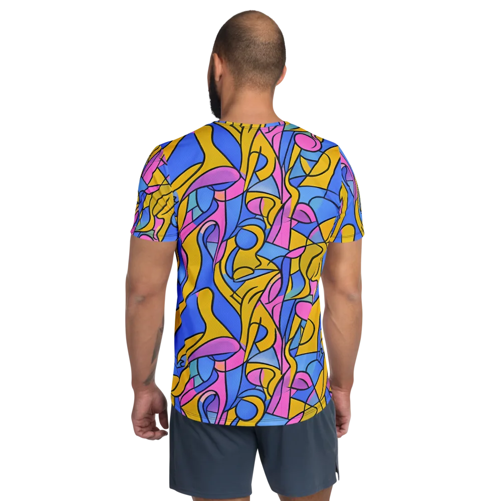 Alexander Archipenko on Men's Athletic T-Shirt — Back