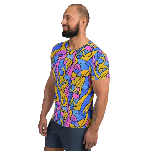 Alexander Archipenko on a Men's Athletic T-Shirt