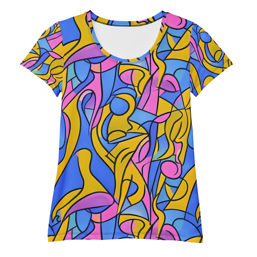 Alexander Archipenko on Women's Athletic T-Shirt — Front