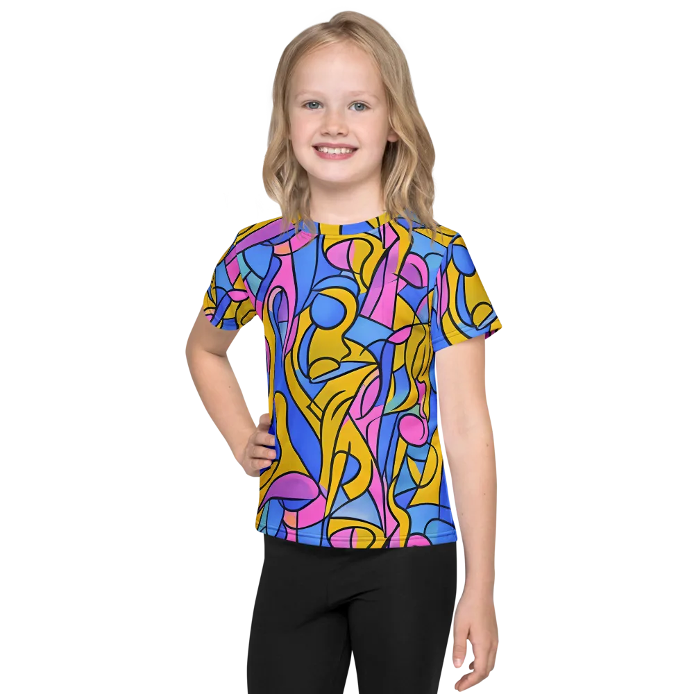 Alexander Archipenko on Kids Crew Neck T-Shirt — Front
