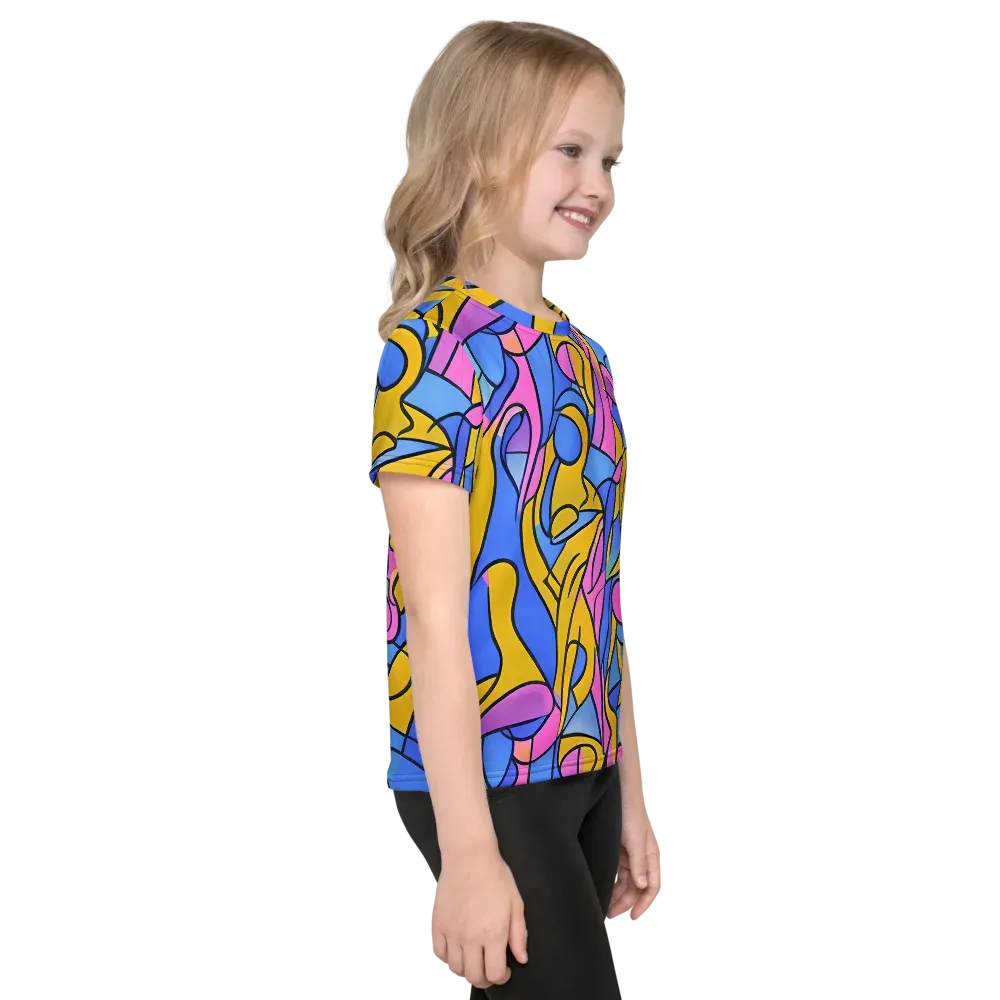 Alexander Archipenko on Kids Crew Neck T-Shirt — Right