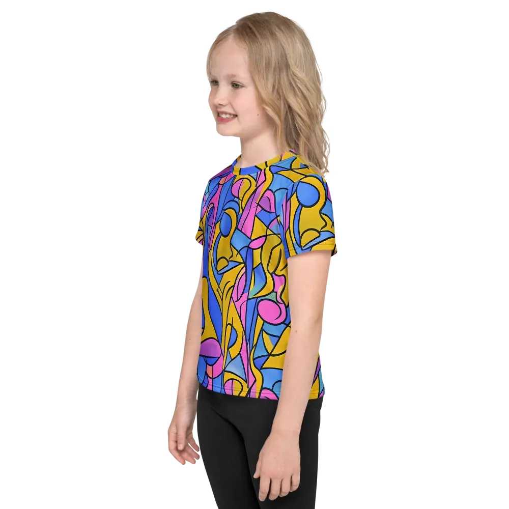 Alexander Archipenko on Kids Crew Neck T-Shirt — Left
