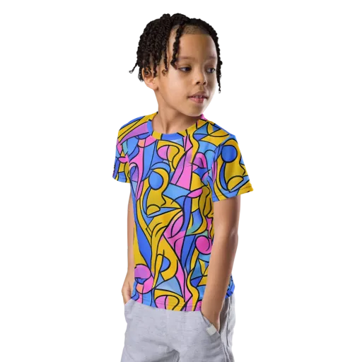 Alexander Archipenko on a Kids Crew Neck T-Shirt