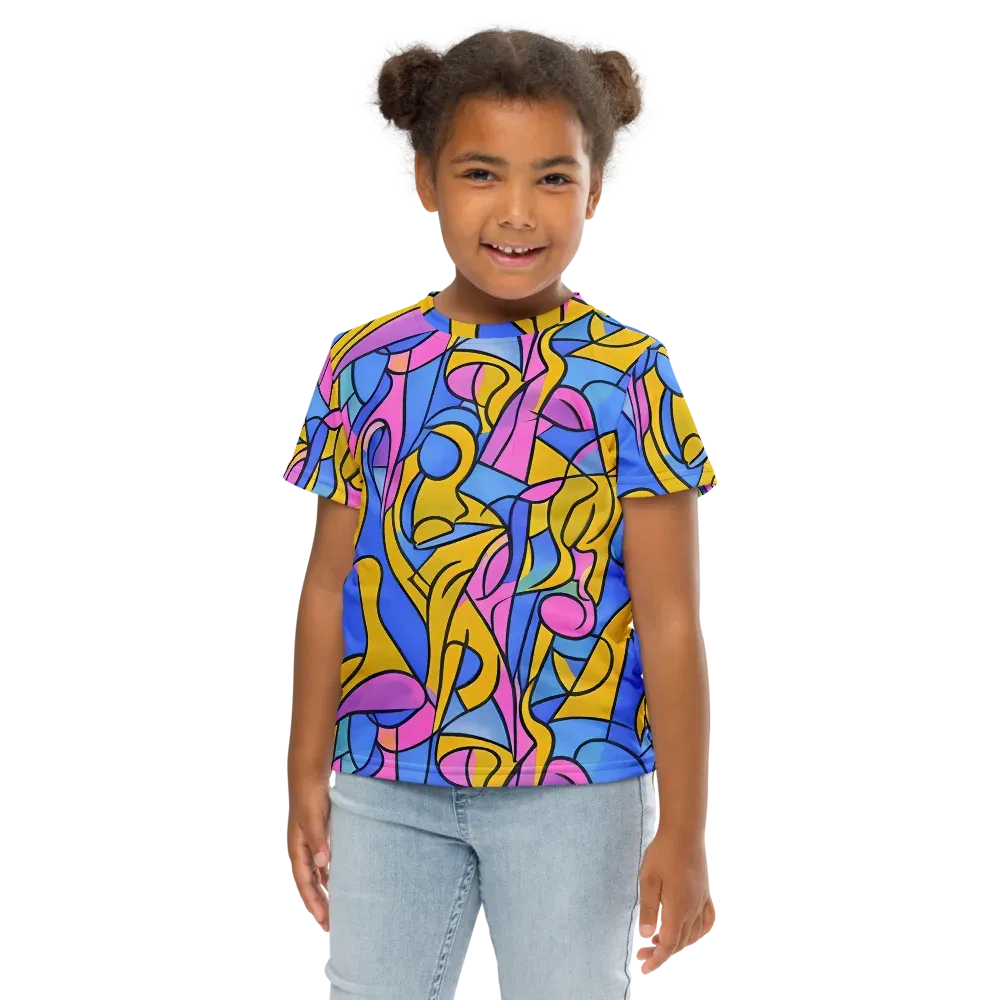 Alexander Archipenko on Kids Crew Neck T-Shirt — Front