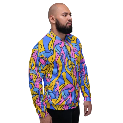 Alexander Archipenko on a Bomber Jacket